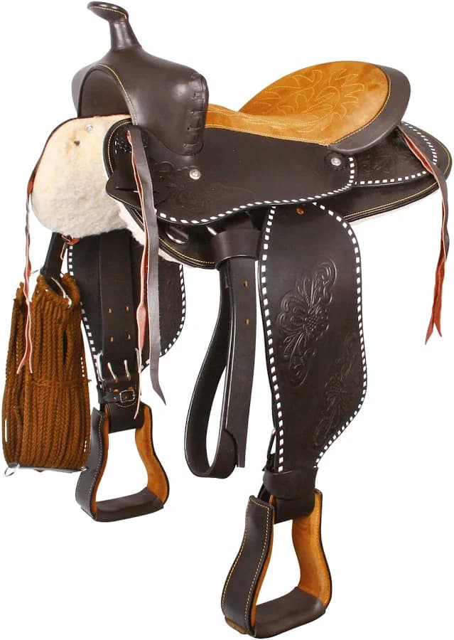 Saddle cowboy horseriding - good condition!